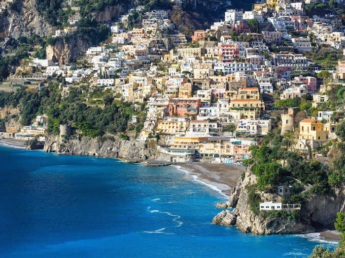 10. Positano, Italy — This picture-perfect village on the Amalfi Coast is quintessentially Italian with its tiers of multicoloured houses flanking the seafront and beautiful pebbled beaches. "Make sure to visit Marina Grande Beach, the most popular beach in town and an important part of the town’s social life, lined with bars, restaurants, and nightclubs," Lantsman said.