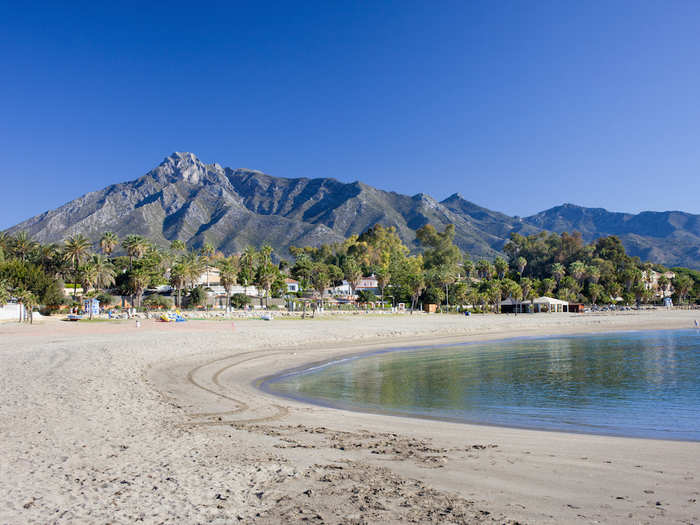 7. Marbella, Spain — A recurring holiday destination for the "The Only Way Is Essex" cast, Marbella has a reputation as a party destination but the city