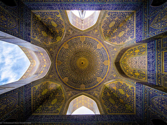 The “Shah Mosque” also known as “Emam Mosque” , is a mosque in Isfahan, Iran, standing in south side of Naghsh-e Jahan Square that was completed in the 1629.