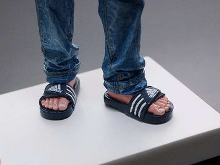 Adidas flip-flops