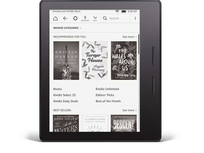 Amazon also updated the software that runs the device. It comes with more font choices and an upgraded design that makes it easy to find new books or search for certain parts of the book.