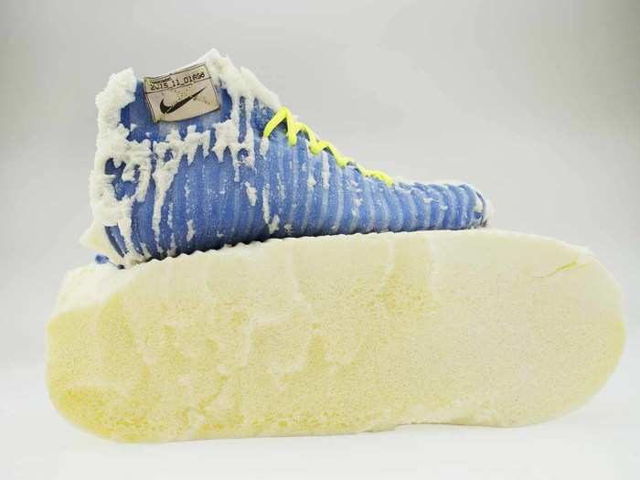 Expanding on the memory foam idea, this one also includes a cooling gel in between the insole and memory foam outsole.