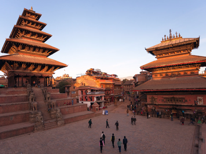 Explore the ancient city of Bhaktapur. Though some of the city