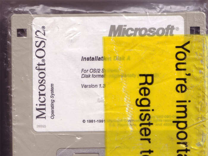 Before Windows became a hit, though, Microsoft teamed up with IBM to create a new operating system called OS/2. "I believe OS/2 is destined to be the most important operating system, and possibly program, of all time," Gates said in 1987.