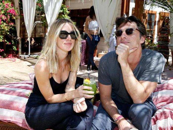 Actor Zach Braff and Janell Shirtcliff attended The Retreat Palm Springs 2016.