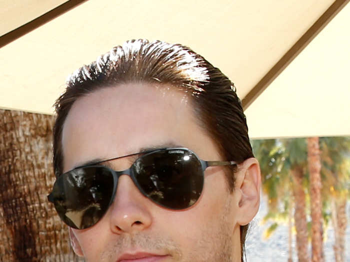 Jared Leto took a rare break from creeping out his "Suicide Squad" cast mates to enjoy the sun.