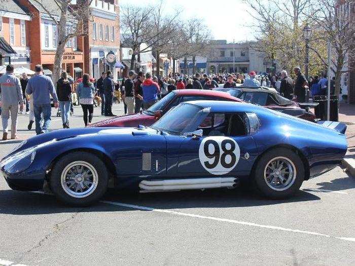 This Shelby Daytona was insanely eye-catching.