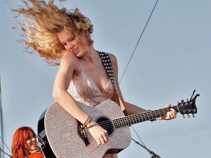 She followed that up with her second album, "Fearless," which was released in 2008 to even more success.