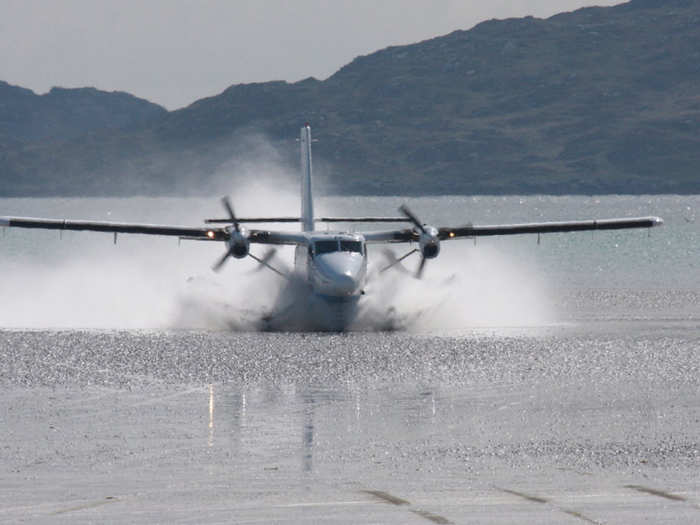 4. Barra Airport, Scotland, UK — Touching down on the world