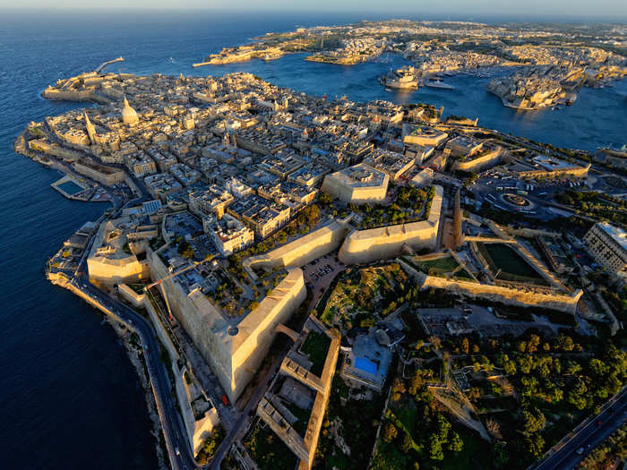 1. Malta International Airport, Malta — Flying into Malta, passengers can enjoy magnificent bird