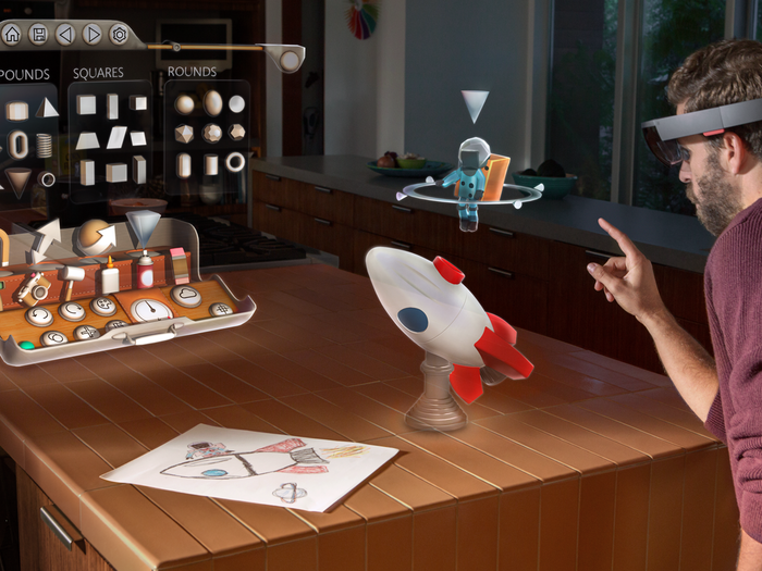 Right alongside Windows 10, Microsoft surprised everyone when it announced the HoloLens, a pair of "holographic" goggles that bring virtual objects, apps, and games into the real-world environment around you.