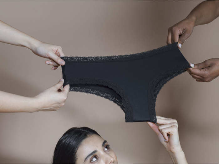 Thinx is "period" underwear containing a cloth that can absorb blood from a woman’s menstrual cycle. It