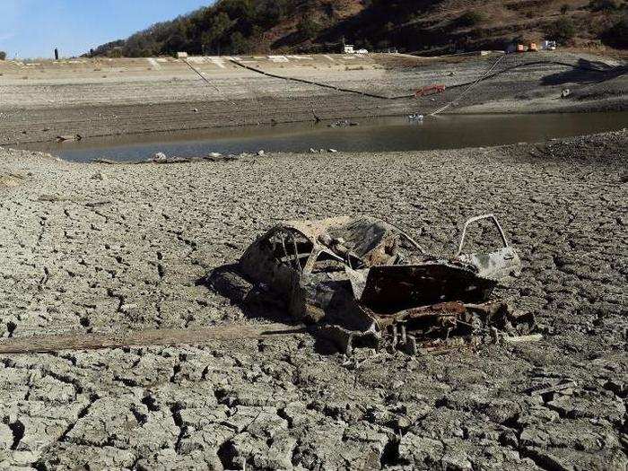 The relentless drought that has been broiling California for more than four years shows no signs of letting up.