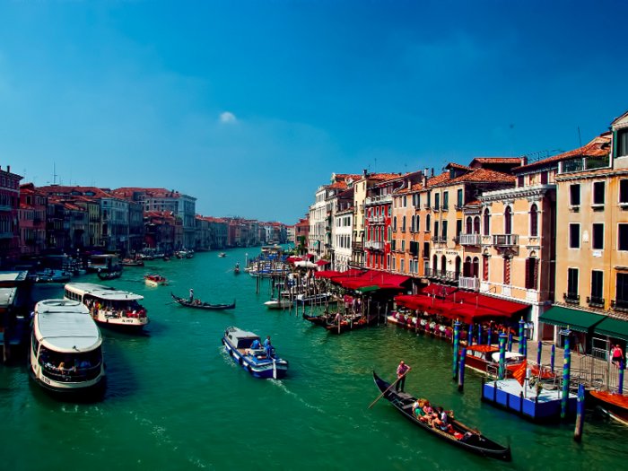 Known for its romantic gondola rides, the city of Venice, Italy, has been sinking for years, and severe floods have recently become more common.