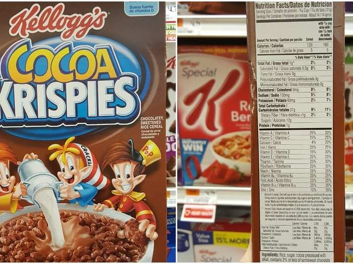 Cocoa Krispies: 12 g