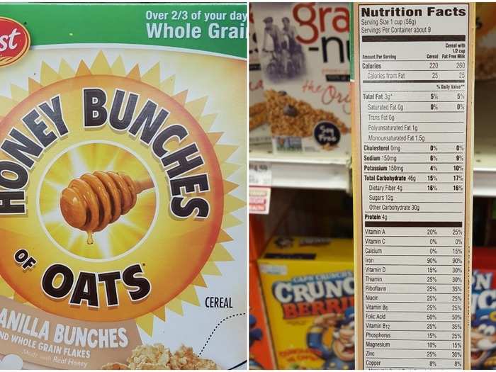 Honey Bunches of Oats with Vanilla Bunches: 9 g