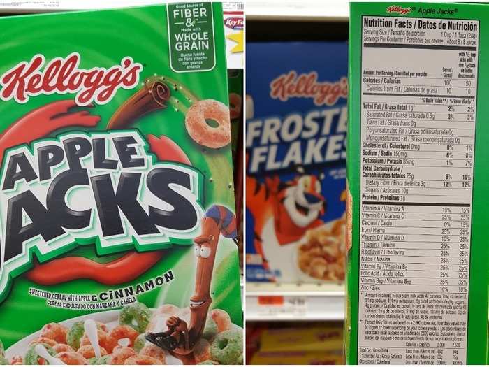 Apple Jacks: 7.5 g