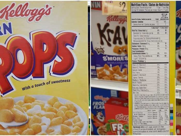 Corn Pops: 6.75 g