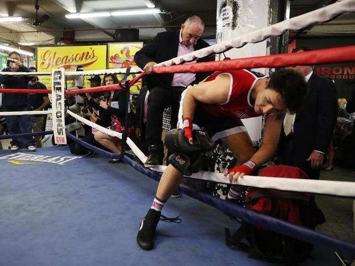 Justin Trudeau enters the ring.