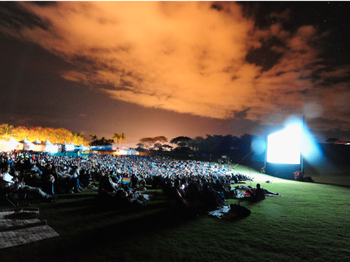 Stars and amateurs rub elbows at the Maui Film Festival (June 15th to 19th), where movies are screened outdoors in a casual celebration of art and filmmaking.