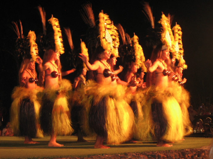 Experience authentic Hawaiian nightlife at a traditional luau, which feature Hula dancing and buffet-style Kalua pork and fish.