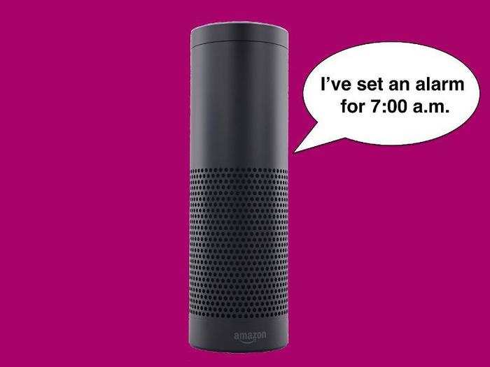 Alexa, set a daily alarm for 7:00 a.m.