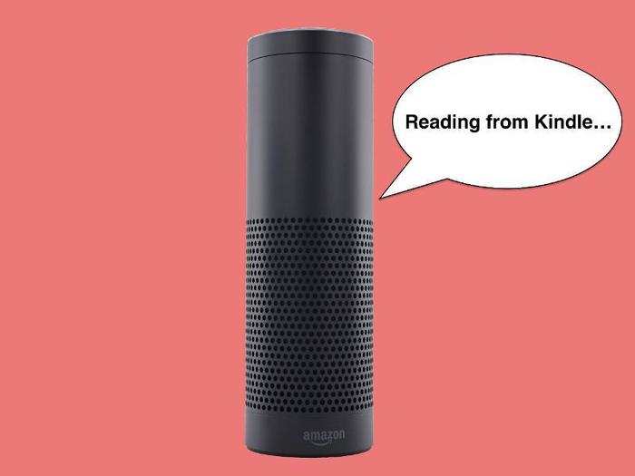 Alexa, read my Kindle book.