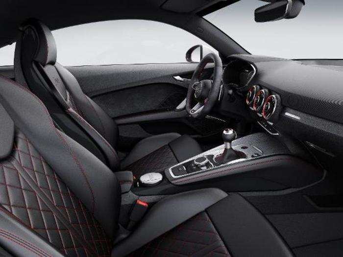 The new TT RS comes with seven-speed S Tronic dual-clutch transmission. Unfortunately, it