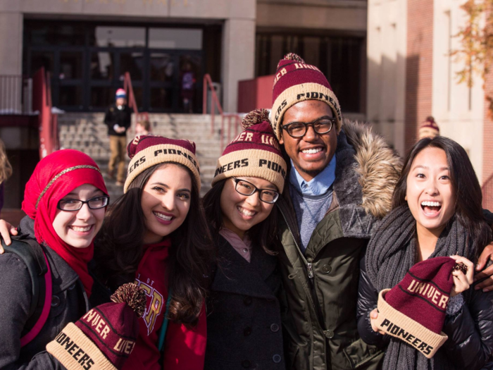 Several colleges and universities call Denver home, making it a hub of academia. Three schools — Regis University, University of Denver, and the University of Colorado at Boulder — appear on U.S. News