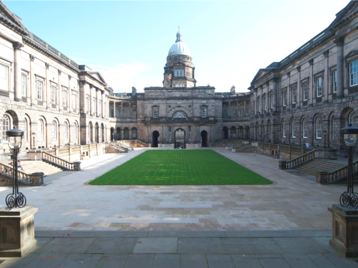 9. Edinburgh (485) — In its 434-year history, Edinburgh University has been the study-place of Charles Darwin, J M Barrie, and Robert Louis Stevenson. It is the 9th hardest university in the UK to get into.