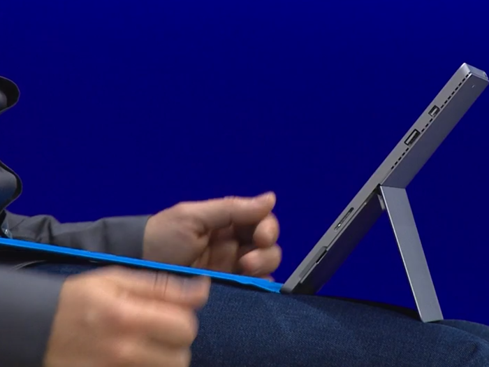 Next up is the Surface Pro 4, that many of us have seen before — but it