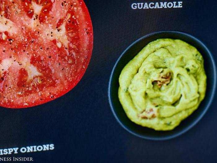 The array of toppings is impressive – I can honestly say I never expected to see guacamole or chili lime tortilla chips as options at the Golden Arches. Pick as many as you