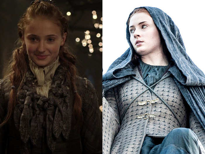 Sophie Turner also made her acting debut on "GoT," with the role of Sansa Stark. Since then, she