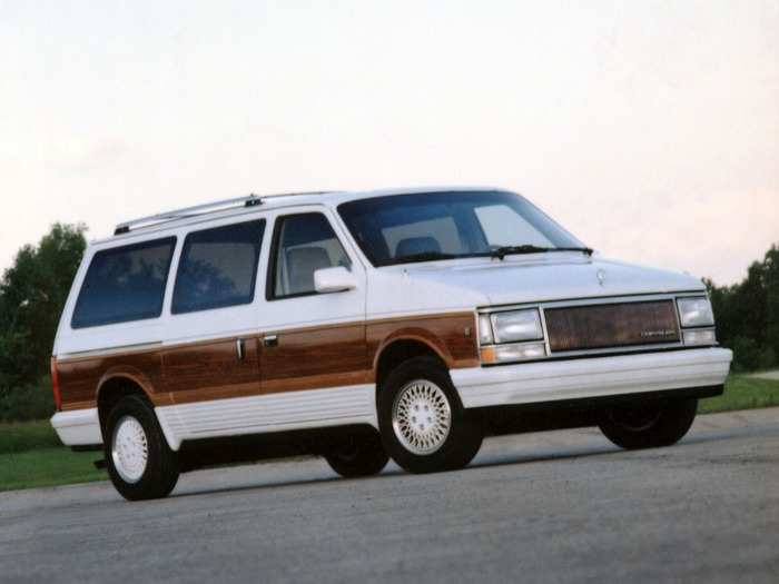 The upscale Chrysler Town and Country variant followed in 1990.