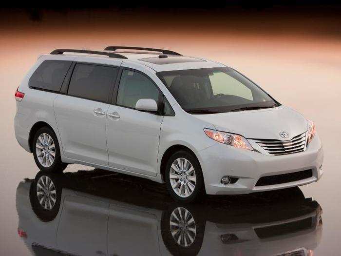 ... Toyota Sienna are the only other industry heavyweights left.