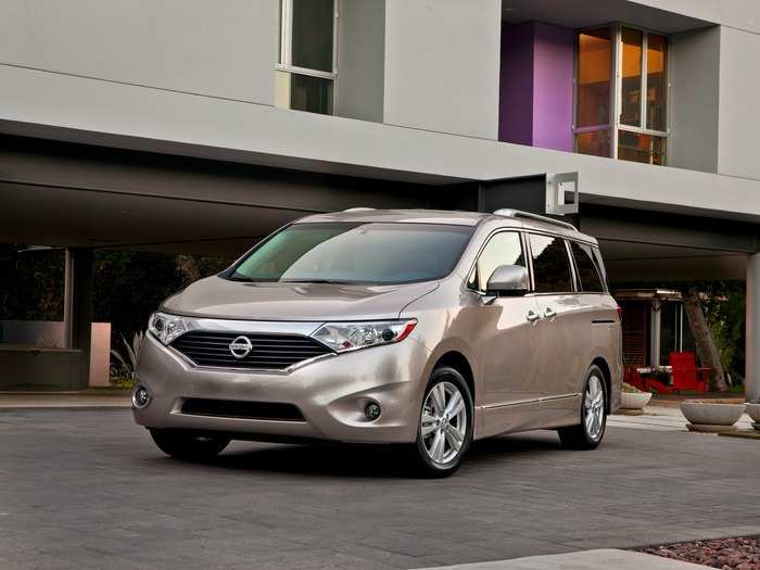 .... the Nissan Quest are also available but make up a much smaller share of the market.