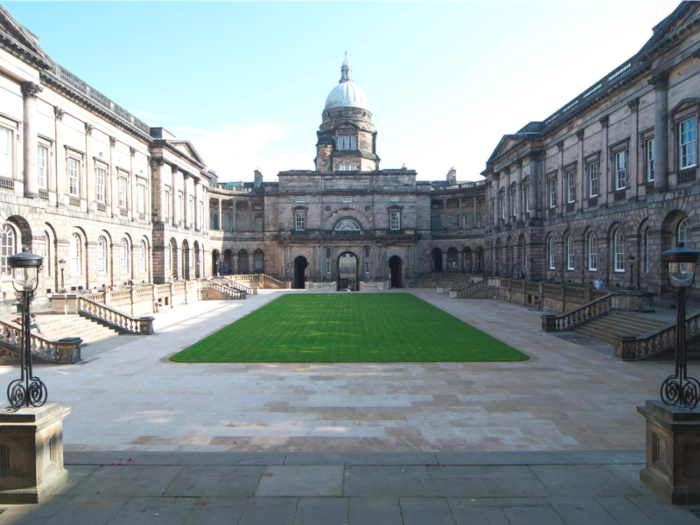 10. University of Edinburgh — Beating out its rival in the north, Edinburgh was 16th overall in the Complete University Guide