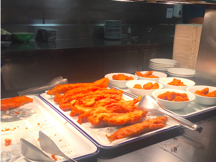 We visited Goldman on a Friday, meaning fish and chips were on the menu.