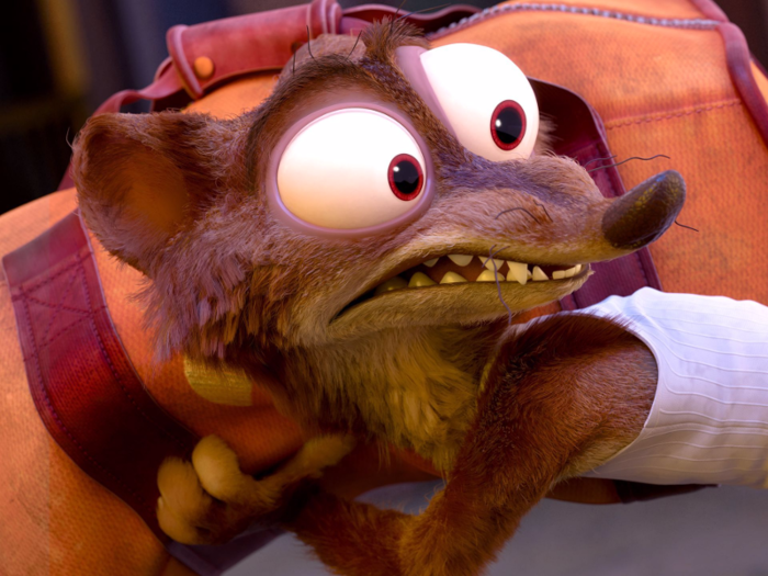 In "Zootopia," Tudyk voices another antagonist and a real weasel, Duke Weaselton.