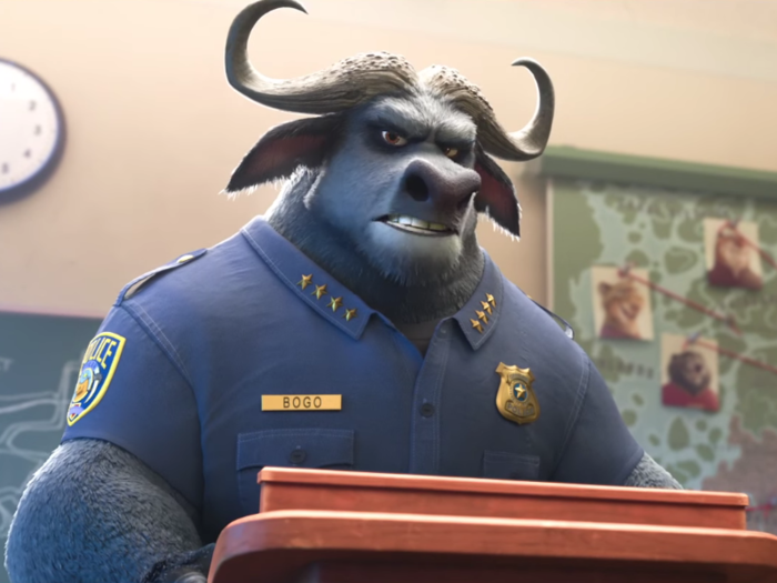 And of course, the Grammy-winning showstopper "Let It Go" gets a nod. In a heated moment, police chief Bogo says, "Life isn