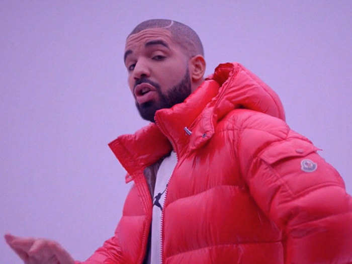 The highlight of 2015 for Drake was "Hotline Bling," whose video became an instant meme thanks to what some people took for awkward-dad dance moves. It may have narrowly missed No. 1, but it remains inescapable.