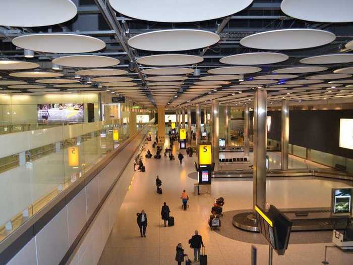 3. London Heathrow Airport (LHR)