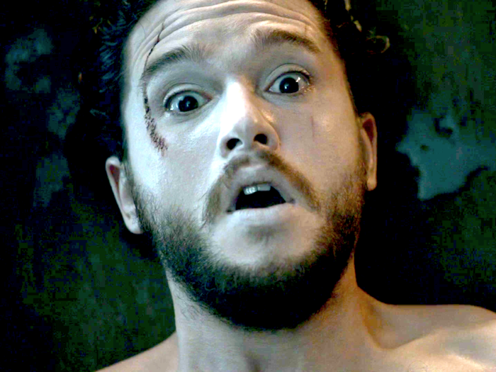 1. Jon Snow is alive! Duh, was there any doubt? This moment beat the second-highest moment by a huge 8,000 mentions.