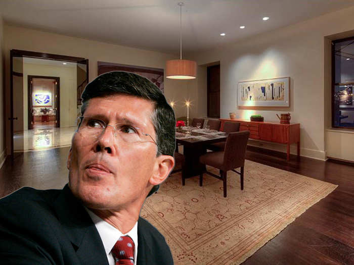 John Thain, former CEO of Merrill Lynch and CIT Group, also resides at 740 Park. He bought his duplex from the late philanthropist Enid Haupt for $27.5 million in 2006.