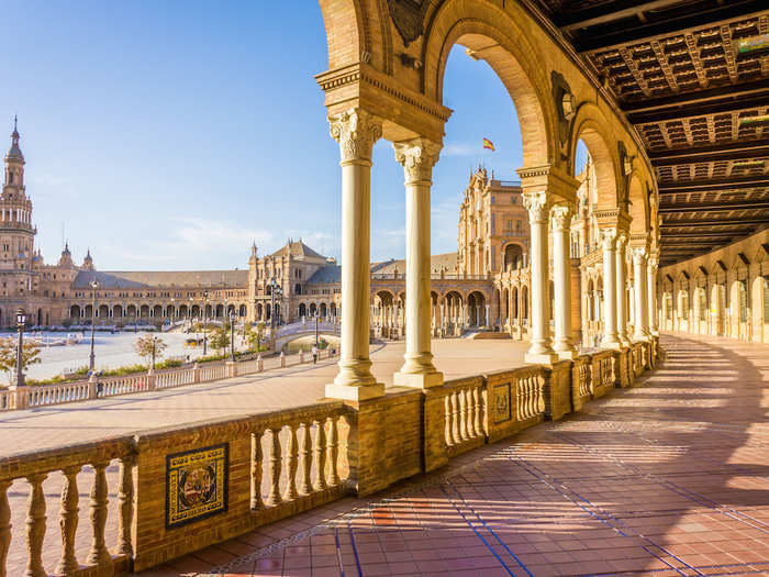 18. Seville, Spain — Seville’s blend of Renaissance and Moorish architecture from the Plaza de Espana to Alcazar Palace makes the Andalusian city look like something out of a fairytale. While you