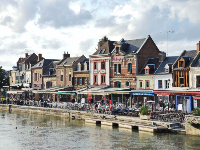 The city of Amiens in France is home to a number of UNESCO World Heritage Sites, including the stunning Notre-Dame d