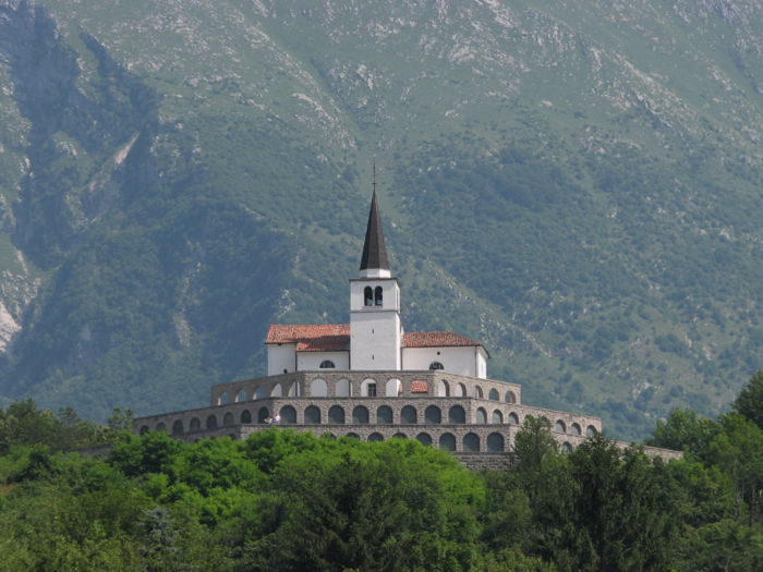 The town of Kobarid is located in Slovenia