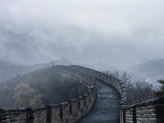 The Great Wall of China, Beijing, China.