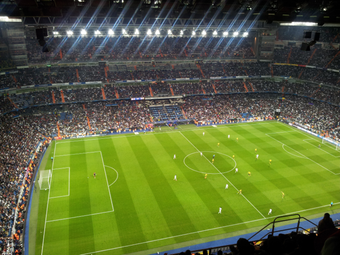 14. Santiago Bernabéu Stadium, Madrid, Spain