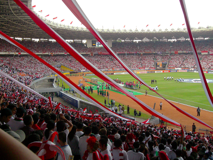 8. Gelora Bung Karno Stadium, Jakarta, Indonesia